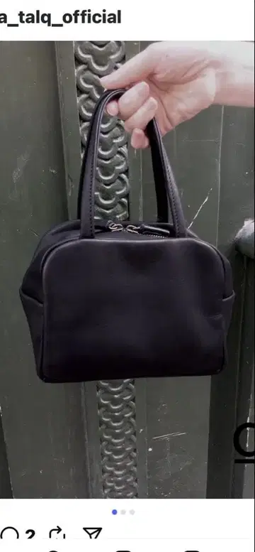 a 보스턴 백 S 블랙