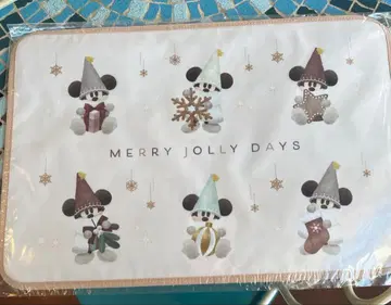 리루린린 수베니어 런치매트 디즈니 크리스마스 2025