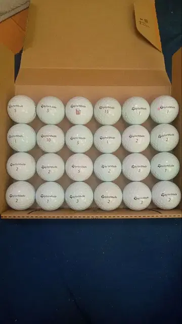 Taylor Made TP-5x 로스트볼 24구