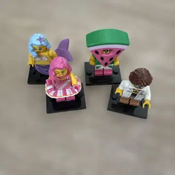 2번째 상품부터 200엔 할인 LEGO 미니 피규어 4개 세트