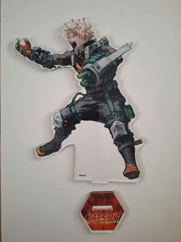 나의 히어로 아카데미아 원화전 바쿠고 카츠키 아크릴 MEGA 피규어