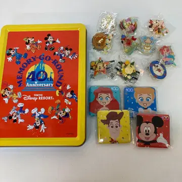 g563- 디즈니 리조트 핀 배지 캔뱃지 일괄 미개봉