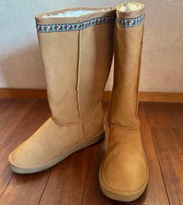 VANS 어그 부츠 베이지 26cm