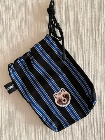 [ 미사용품 ] TANUKISTUDIO 너구리 스튜디오 와펜 복조리