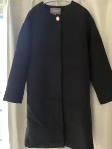 A day in the life 캐시미어 블렌드 노카라 코트 36