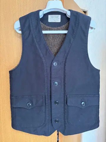 cootie 쿠티 알파카 베스트 밀리터리 블랙 M 새상품급