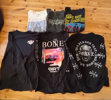 드래곤 애쉬 보네즈 스트레이트 업 T셔츠 롱T