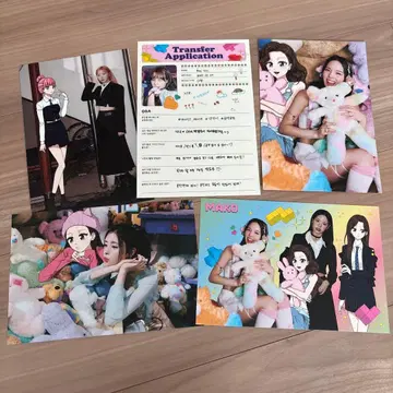 NiziU pressplay 엽서