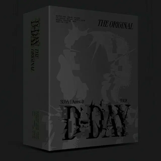 방탄 BTS 슈가 SUGA 어거스트디 AGUSTD 디데이 DDAY DVD