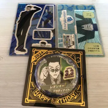 명장면 디오라마 피규어 생일 캔뱃지 벌스데이 레오리오