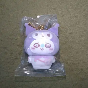 치이카와 산리오 캐릭터즈 플로키 마스코트 참 쿠로미