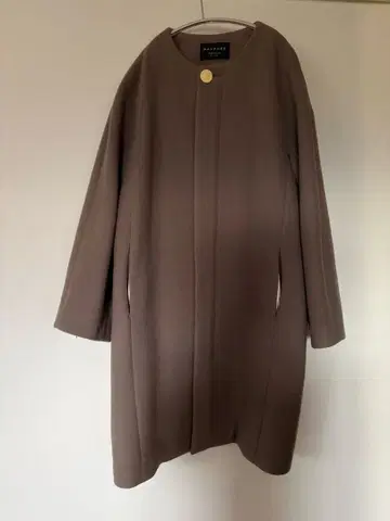 투모로우랜드 맥피 노카라 울 롱 코트