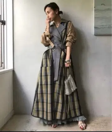 Ameri VINTAGE 리무버블 트렌치코트