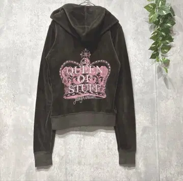 JUICY COUTURE 집업 벨로아 후드티 비쥬 y2k 새상품급