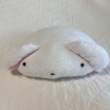 모찌모찌 피로 화이트 눈 토끼 봉제 인형 귀여운 헤이세이 레트로