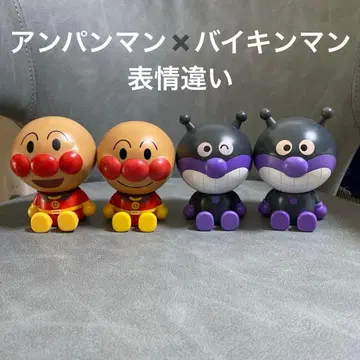 커다란 호빵맨 가챠가챠 세균맨 마스코트