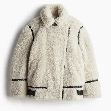 H&M 보아 자켓 라이더스풍