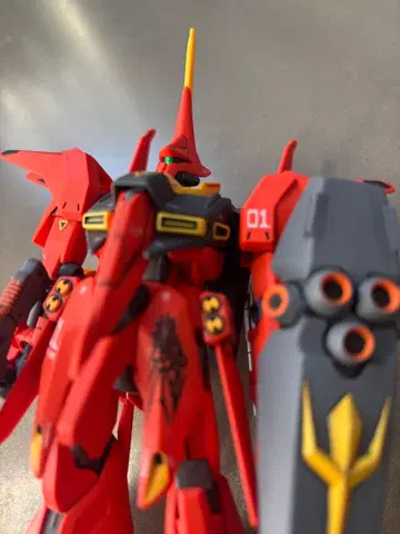 [ 건담 프라모델 정크 ] HGUC 1/144 바우 조립 완료 정크제품