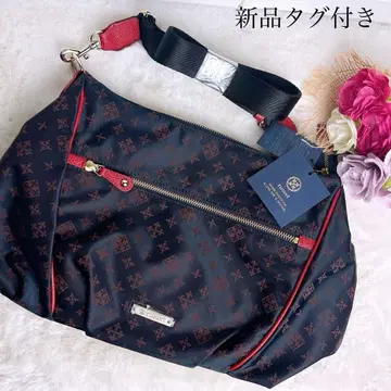 택 포함 새상품 russet 러셋 2way 숄더백 나일론