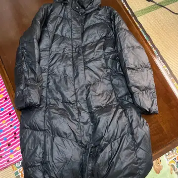 유니클로 롱 다운 코트