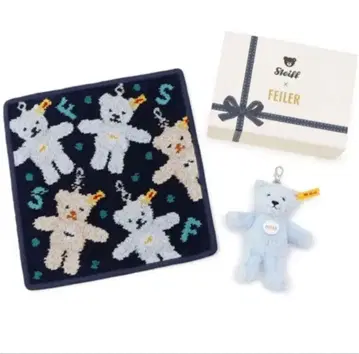 페이 슈타이프 테디베어 키링 세트