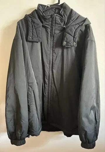 X-girl 후드 부착 자켓 코트