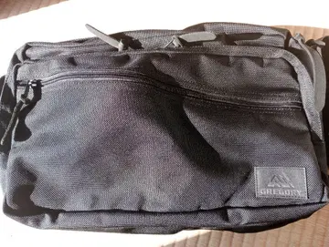 GREGORY 블랙 숄더백