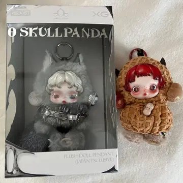 POPMART 스컬팬더 SKULLPANDA XG 콜라보 + 피넛