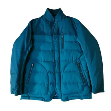 새상품급 23구 옴 PERTEX 다운 자켓 사이즈 50 그린 바이컬러