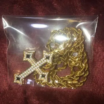 1년 사용 가능 지르코니아 골드 목걸이