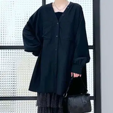 LEPSIM 렙심 V넥 빅 셔츠 튜닉