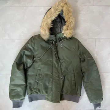 리바이스 다운 자켓 점퍼 카키