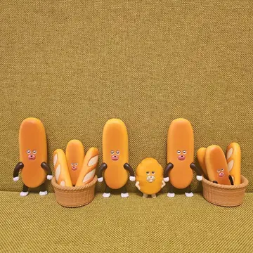 빵도둑 가챠가챠 6세트