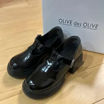 미사용 OLIVE des OLIVE 로퍼 L 통굽