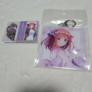 5등분의 신부 나카노 니노 아크링 키링 스마트폰 링 세트