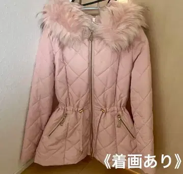 레이디 Rady 핑크 퀼팅 다운 코트 자켓