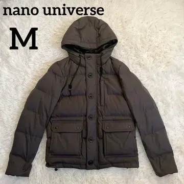 [새상품급] 나노 유니버스 하이브리드 다운 차콜 그레이 M 다수 포켓