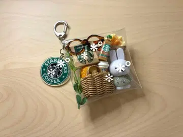 가챠 파우치 미피 카페 커피