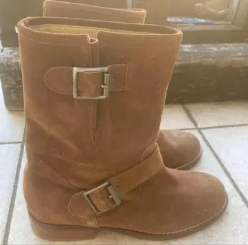 CORSO ROMA 9 브라운 엔지니어 부츠 사이즈 36