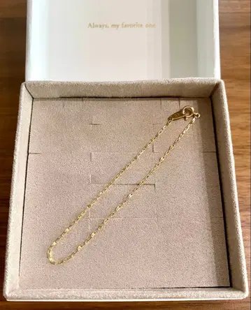 ete K10 골드 체인 팔찌