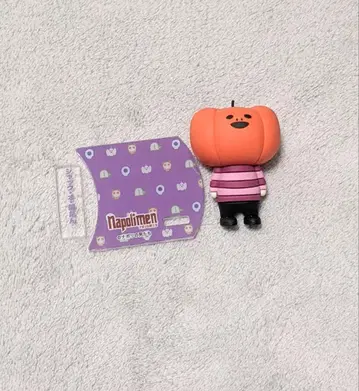 나폴리의 남자들 러버 마스코트 잭 오 란탄 받침대 포함