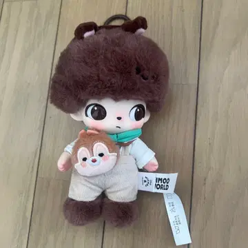 dimoo x disney 봉제 인형 키링