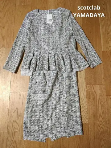 새상품 YAMADAYA scotclab FENNEL 트위드 셋업