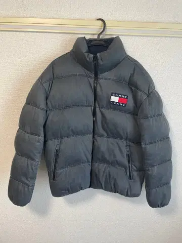 TOMMY JEANS 다운 자켓 그레이
