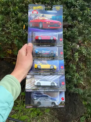 Hot Wheels 일본 자동차 5대 세트