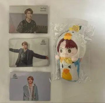 미세스 ! 카라아게쿤 봉제 인형 키체인 포토 카드 와카이 히로토