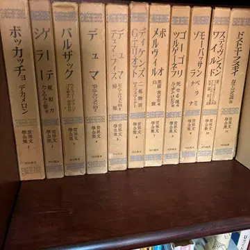 세계 문학 전집 1-18, 20-25, 가와데 쇼보 1956년