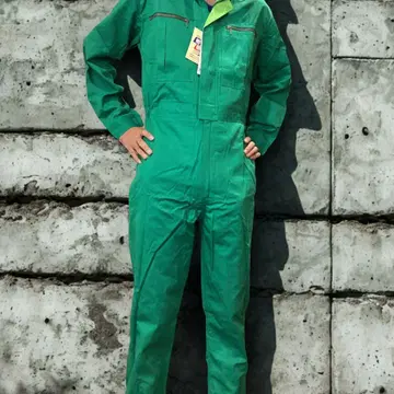 KUREHIFUKU 그린 작업복 LL 사이즈