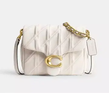 타임스 스퀘어 타비 숄더 백 퀼팅