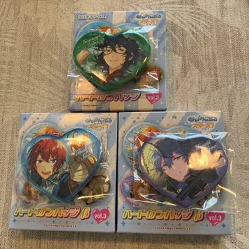 앙상블 스타즈! 하트 캔뱃지 아오바 츠무기 스오우 츠카사 세나 이즈미